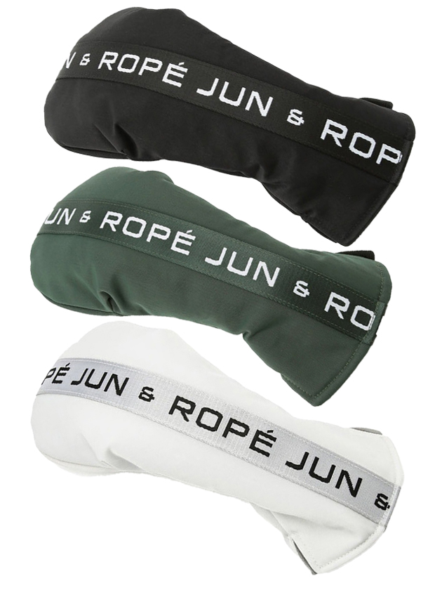 ジュン&ロぺ 【ユニセックス】ロゴテープドライバー用ヘッドカバー