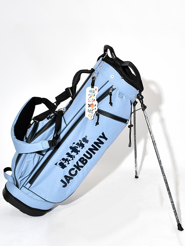 ジャックバニー 25年秋冬新作 【ドラえもん】キャディバッグ/スタンド