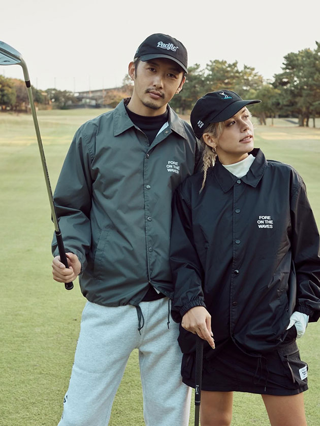 パシフィックゴルフクラブ コーチジャケット【カップ&サーファー