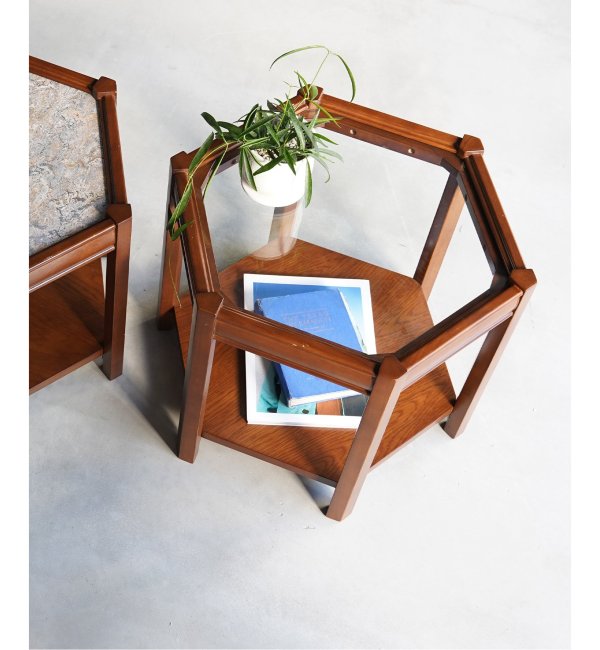 BROOKS HEXAGON TABLE / GLASS | JOURNAL STANDARD FURNITURE