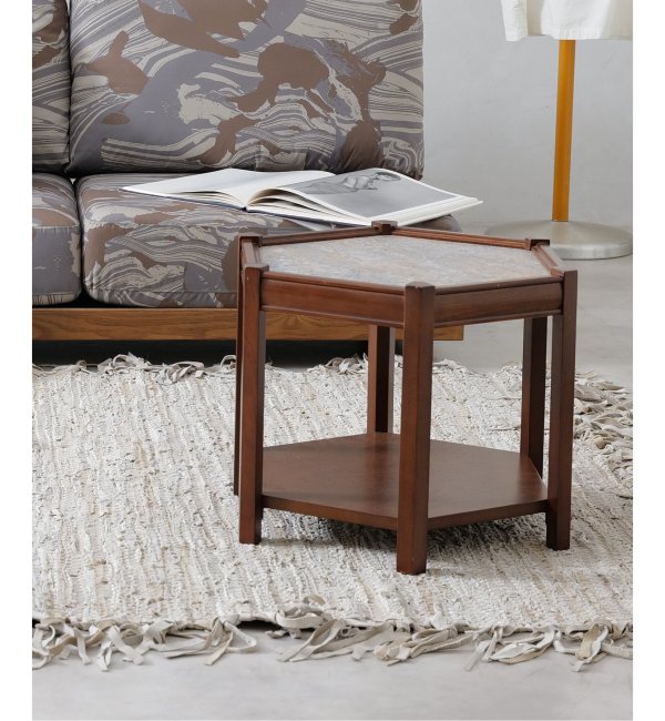 BROOKS HEXAGON TABLE / GRAY | JOURNAL STANDARD FURNITURE