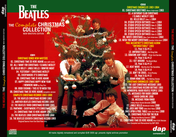 THE BEATLES / THE COMPLETE CHRISTMAS COLLECTION - NEW MASTERS