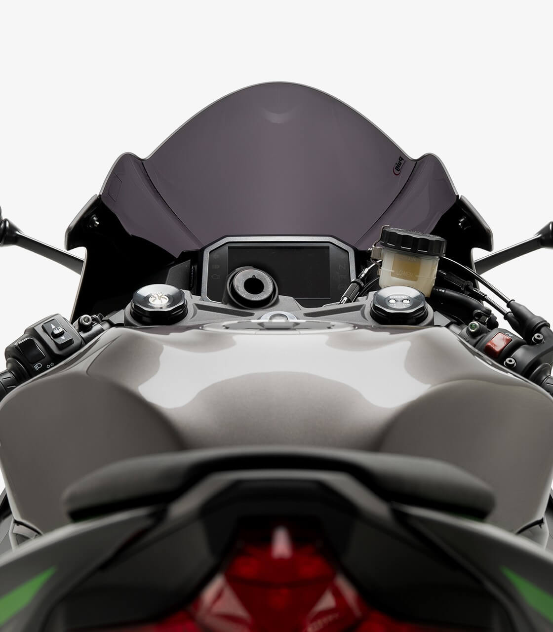Kawasaki ZX-6R Ninja (24-25) Puig Z-Racing Dark smoked Windshield