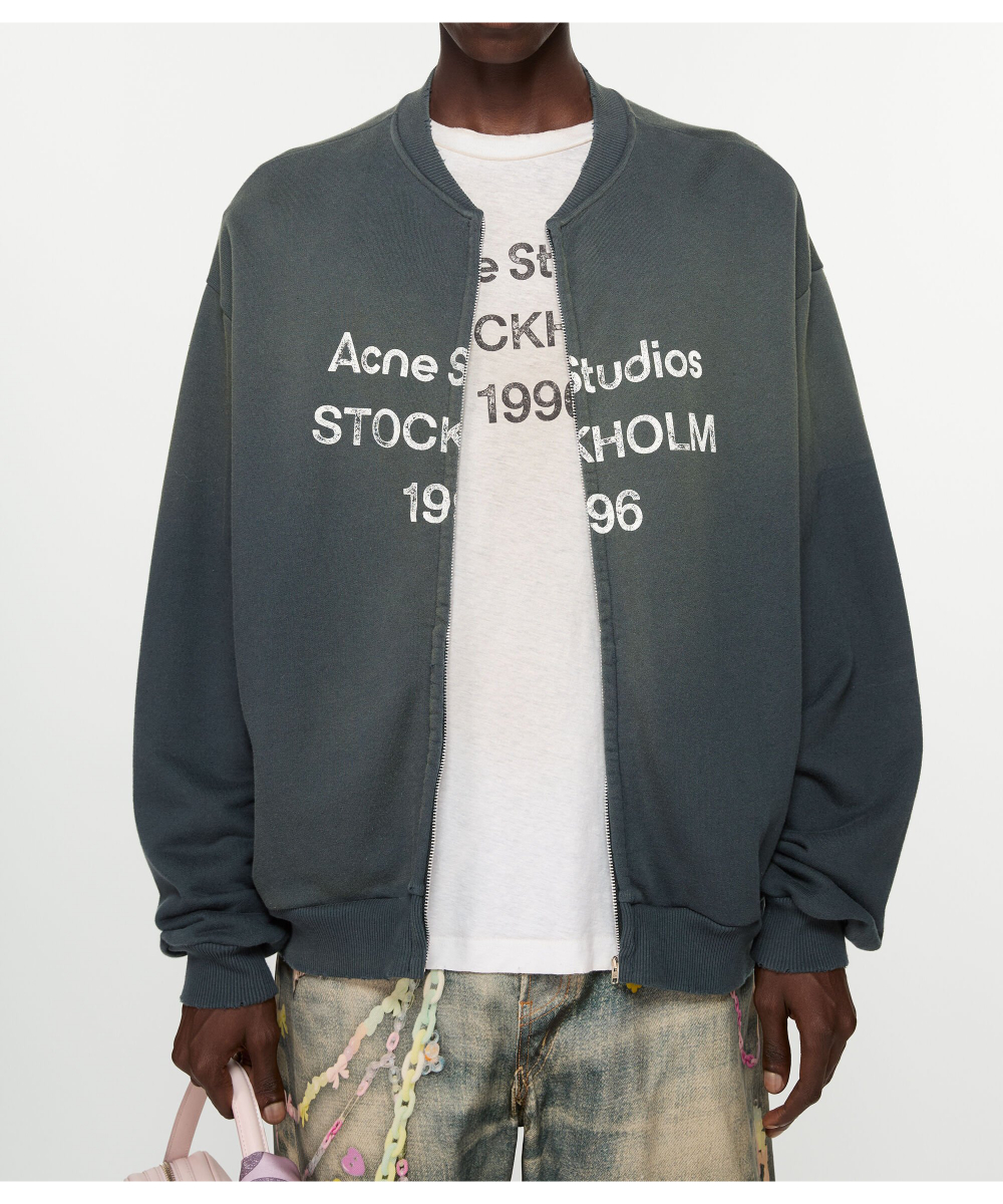 Acne Studios/アクネ ストゥディオズ_Men通販 | ジップロゴスウェット