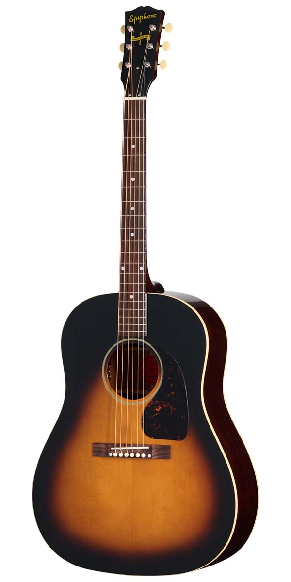 エピフォンの“Inspired By Gibson Custom”にJ-45やSJ-200のリイシュー