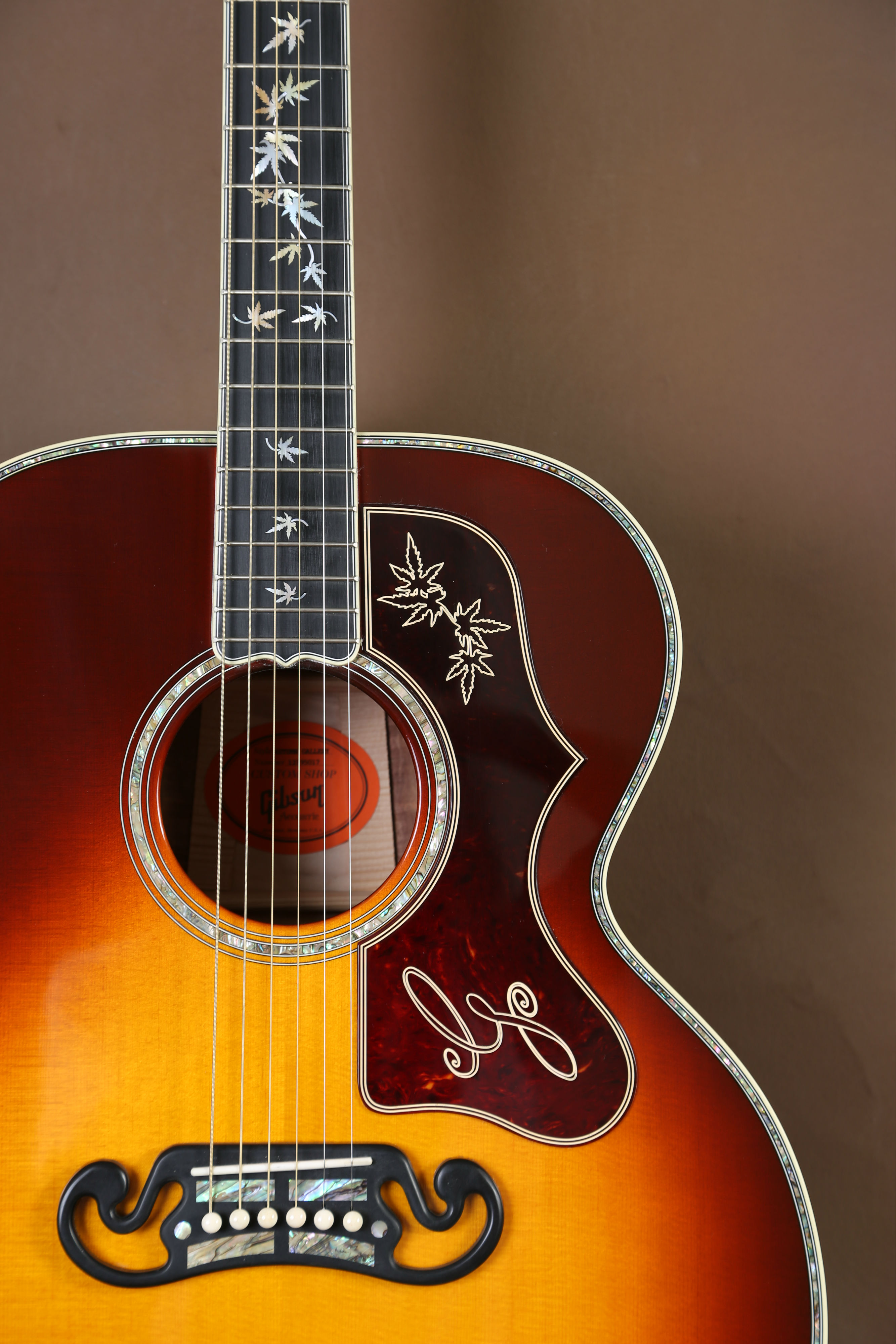 2015 Gibson SJ-200 Autumn Gallery Custom Acoustic Guitar J-200