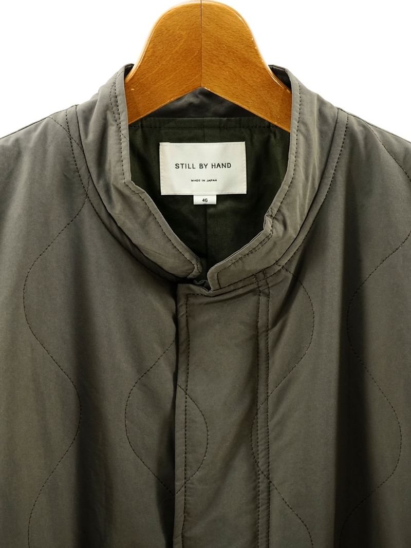 STILL BY HAND（スティルバイハンド） Quilted coat / CO02223 CO02223