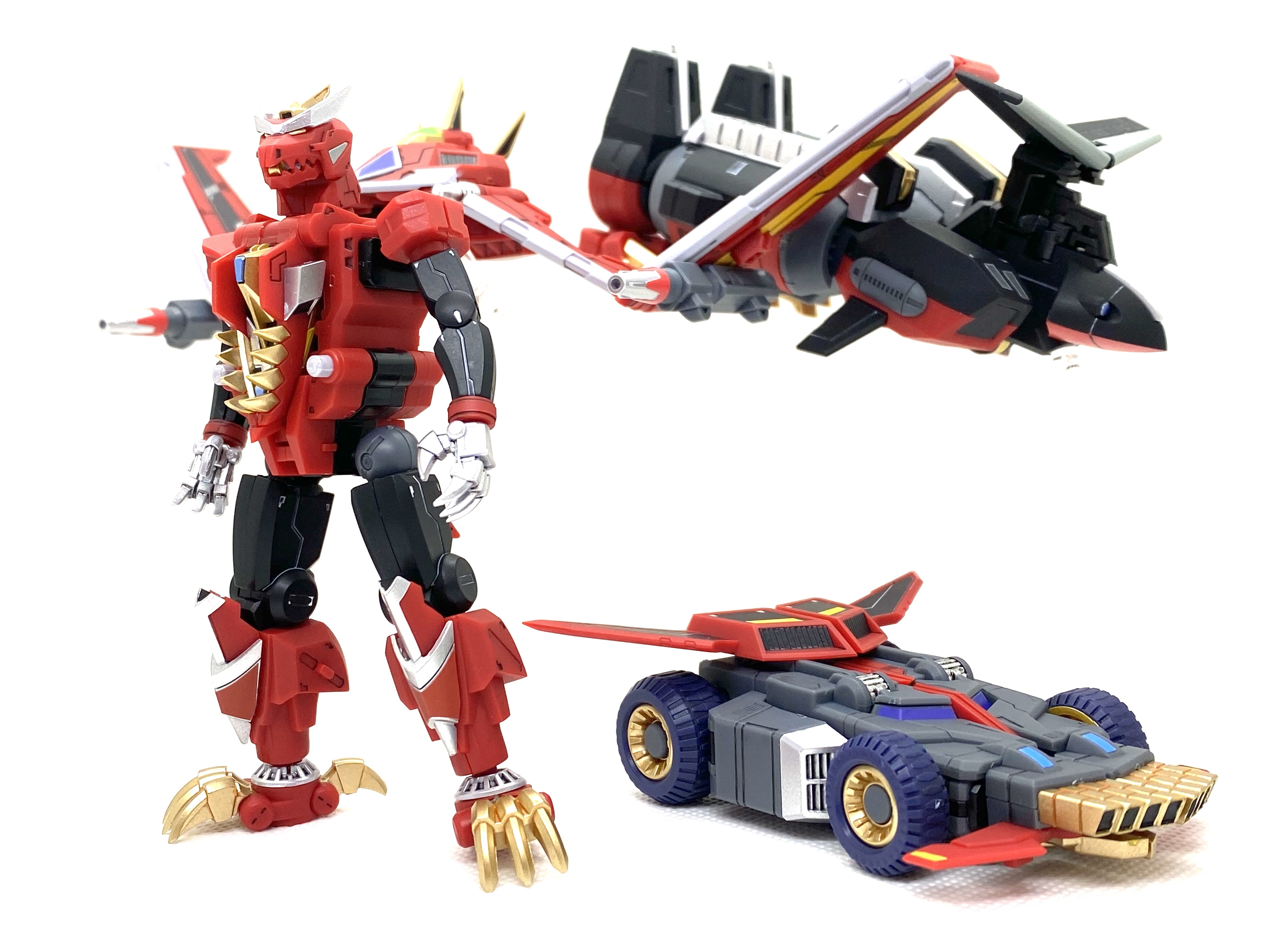 MODEROIDダイナゼノン(2体目)作りました& figma グリッドナイト(SSSS