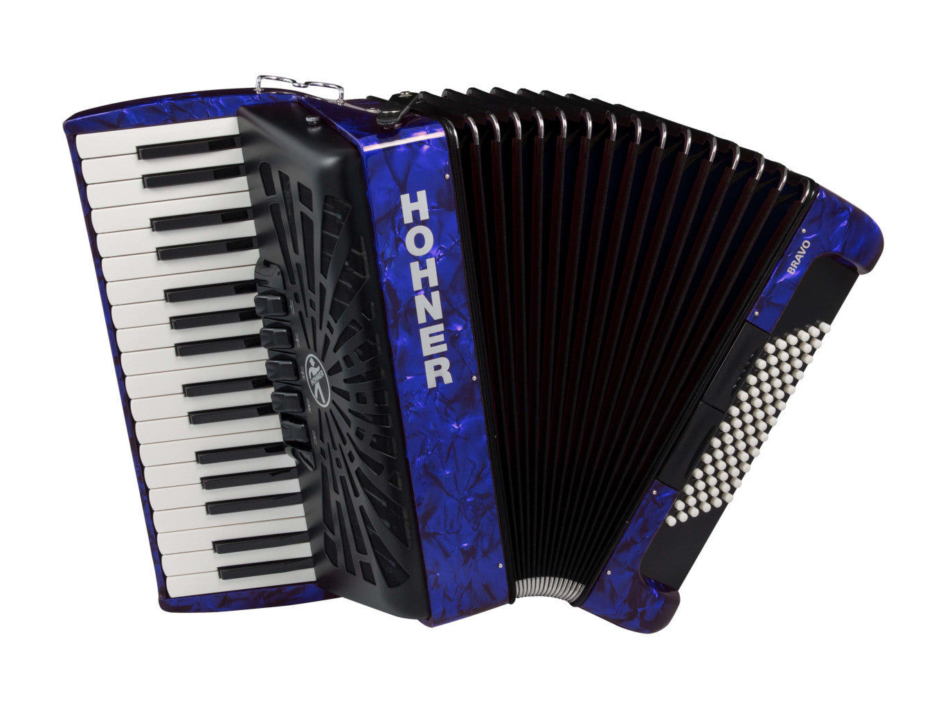 Hohner Bravo III 72 Paino Accordion LMM 34 Key 72 Bass