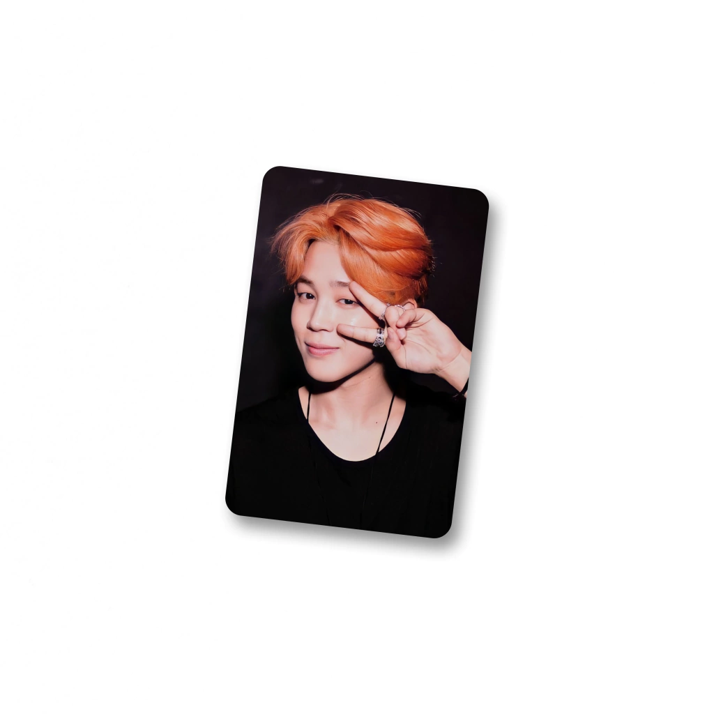 BTS 1 Photocard Jimin Ruivo - Comprar em Sol K-Store