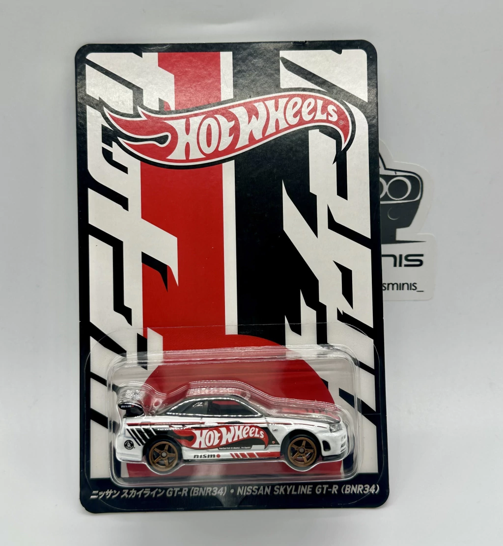 Hot Wheels 2025 Japan Convention Nissan Skyline GT-R BNR34