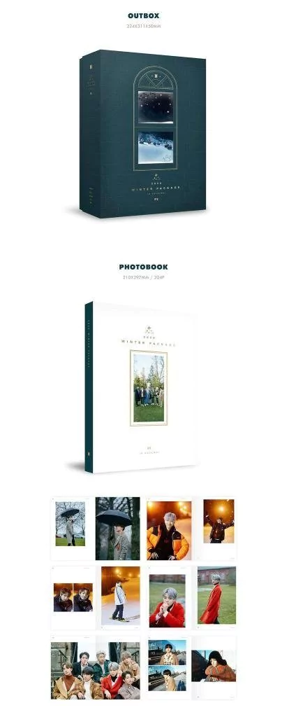 BTS - 2020 WINTER PACKAGE - Buy in K-Line Store