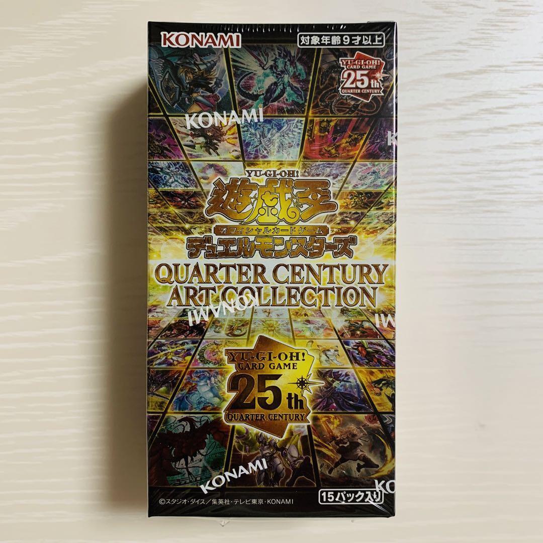 遊戯王OCG デュエルモンスターズ QUARTER CENTURY ART COLLECTION 3BOX