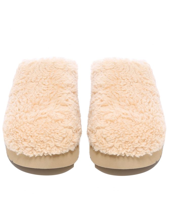 UGG Cream Fuzz Sugar Slides | Jules B