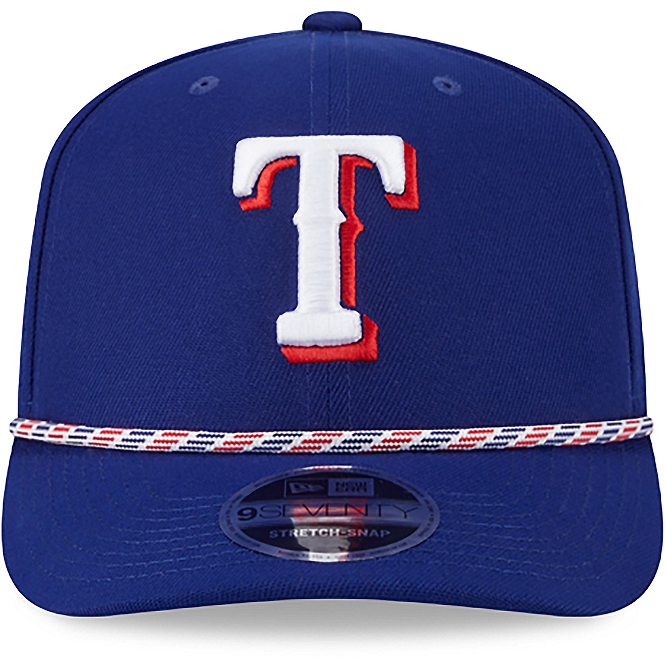New Era Texas Rangers Adults' 9SEVENTY Stretch Multi Rope Snap Cap