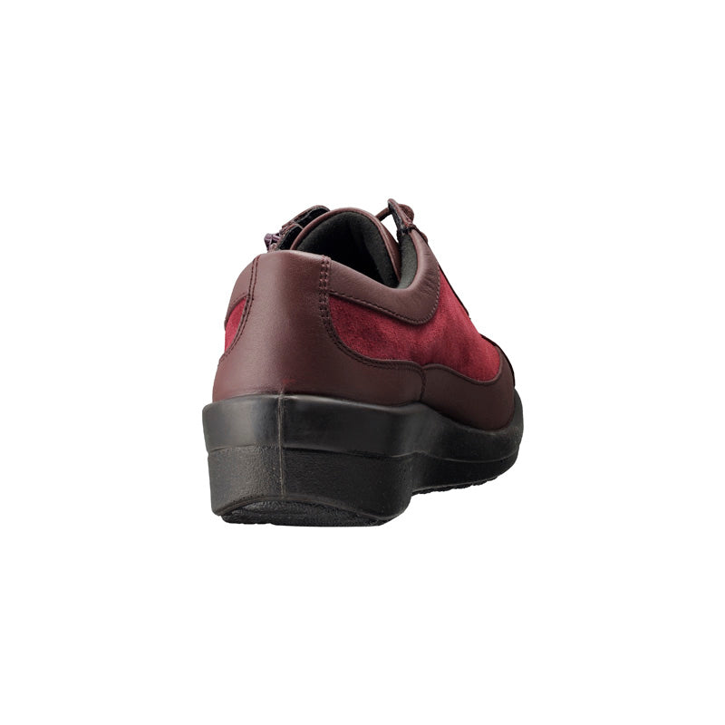 アキレス・ソルボ C 547 ボルドー/パープルメタ｜牛革4Eファスナー付き