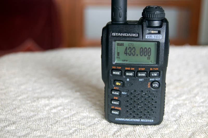 ワイドバンドレシーバー VR-160 が仲間入り！ | Active Shack
