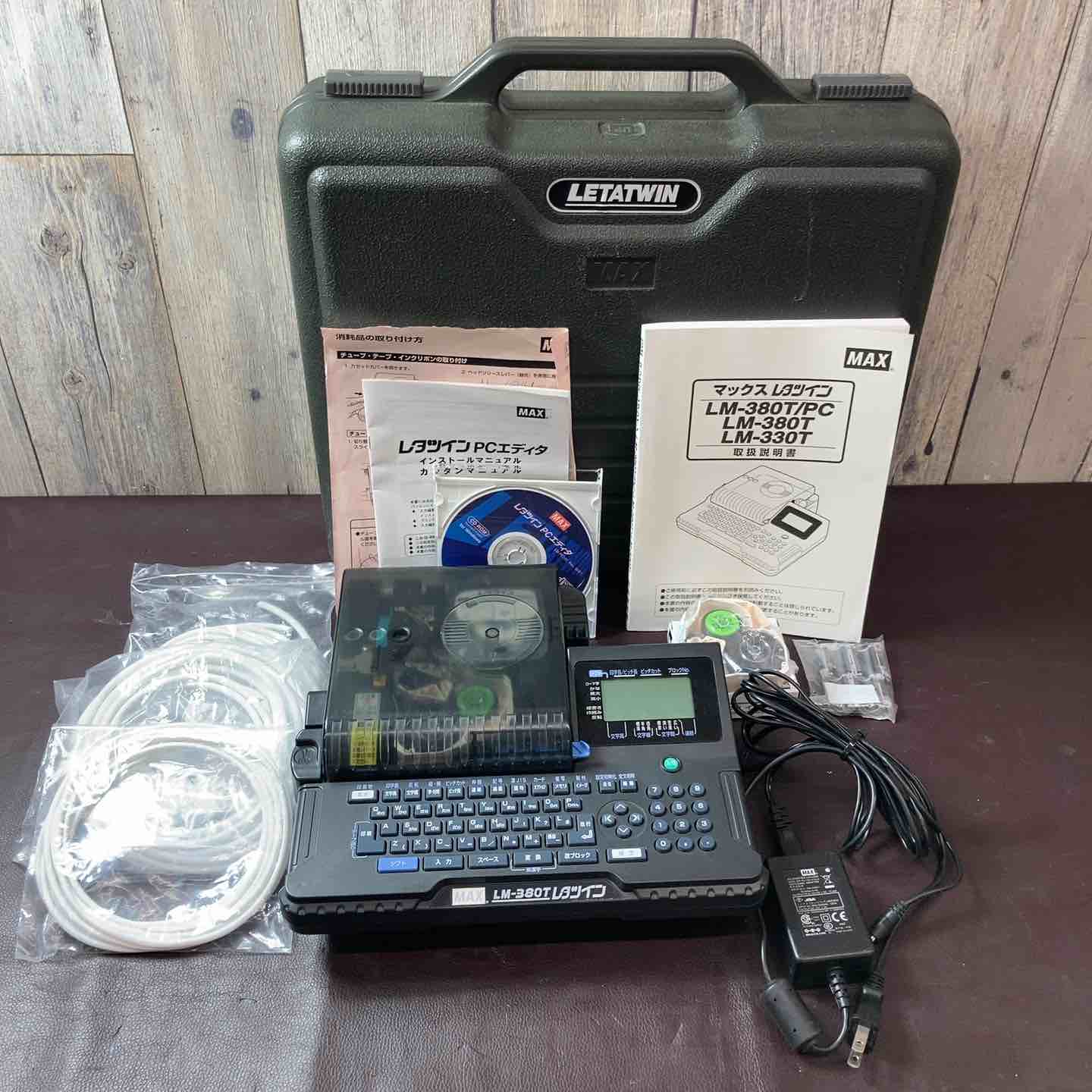 中古品】 マックス(MAX) チューブマーカー(レタツイン) LM-380T 【東大