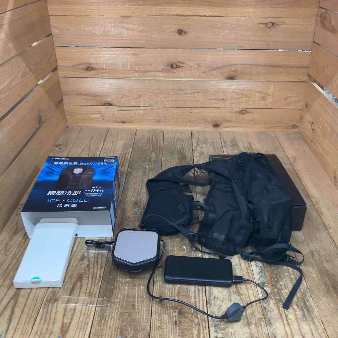 ◇ワークマン WindCore ICE ペルチェベスト WZ-3 35911-01 ブラック