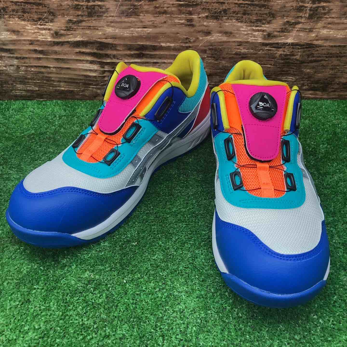 アシックス(asics)安全靴 WINJOB CP209 BOA LC WHITE/GRAVEL(サイズ