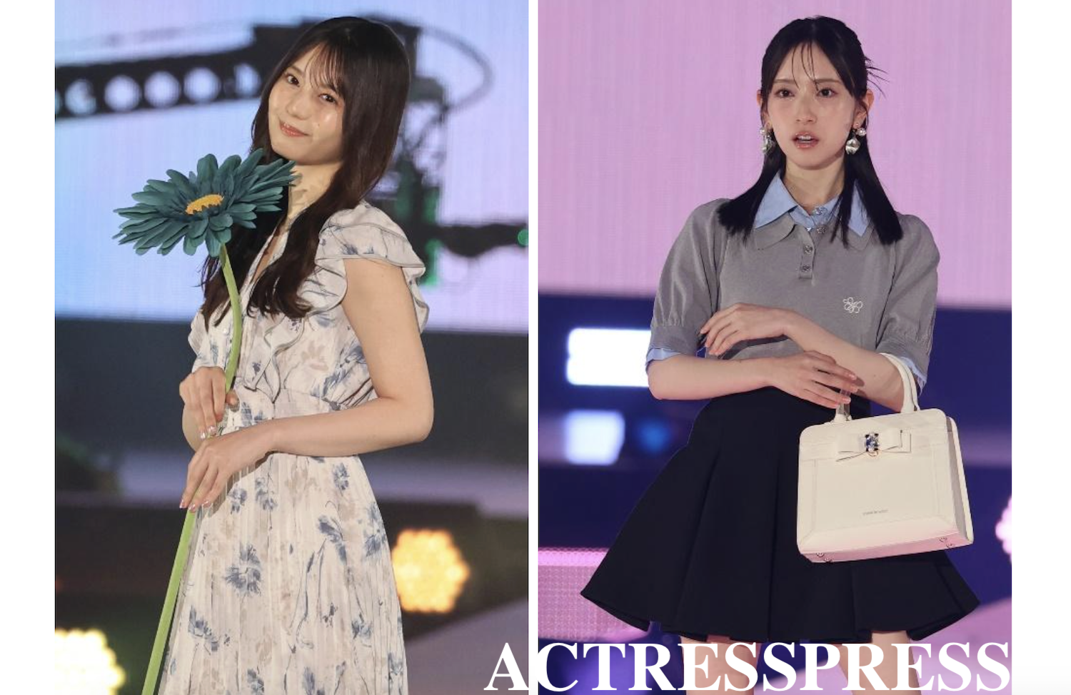 日向坂46は小坂菜緒と金村美玖が登場！春夏の大人可愛いファッションで