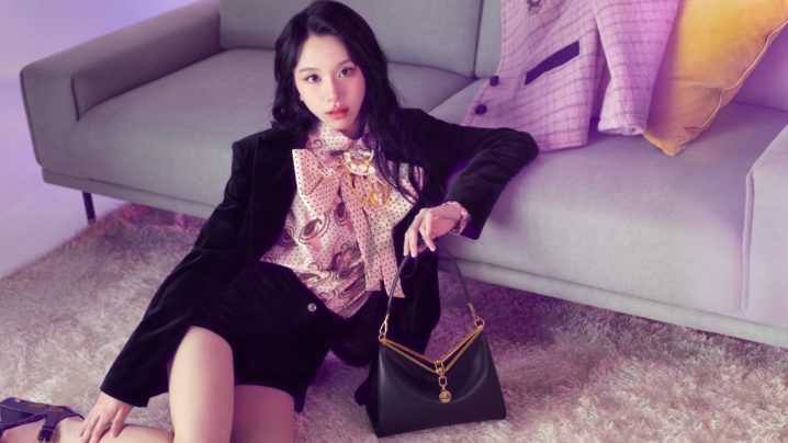 TWICE チェヨン、Etro新ビジュアルに幻想的な雰囲気で登場！【着用