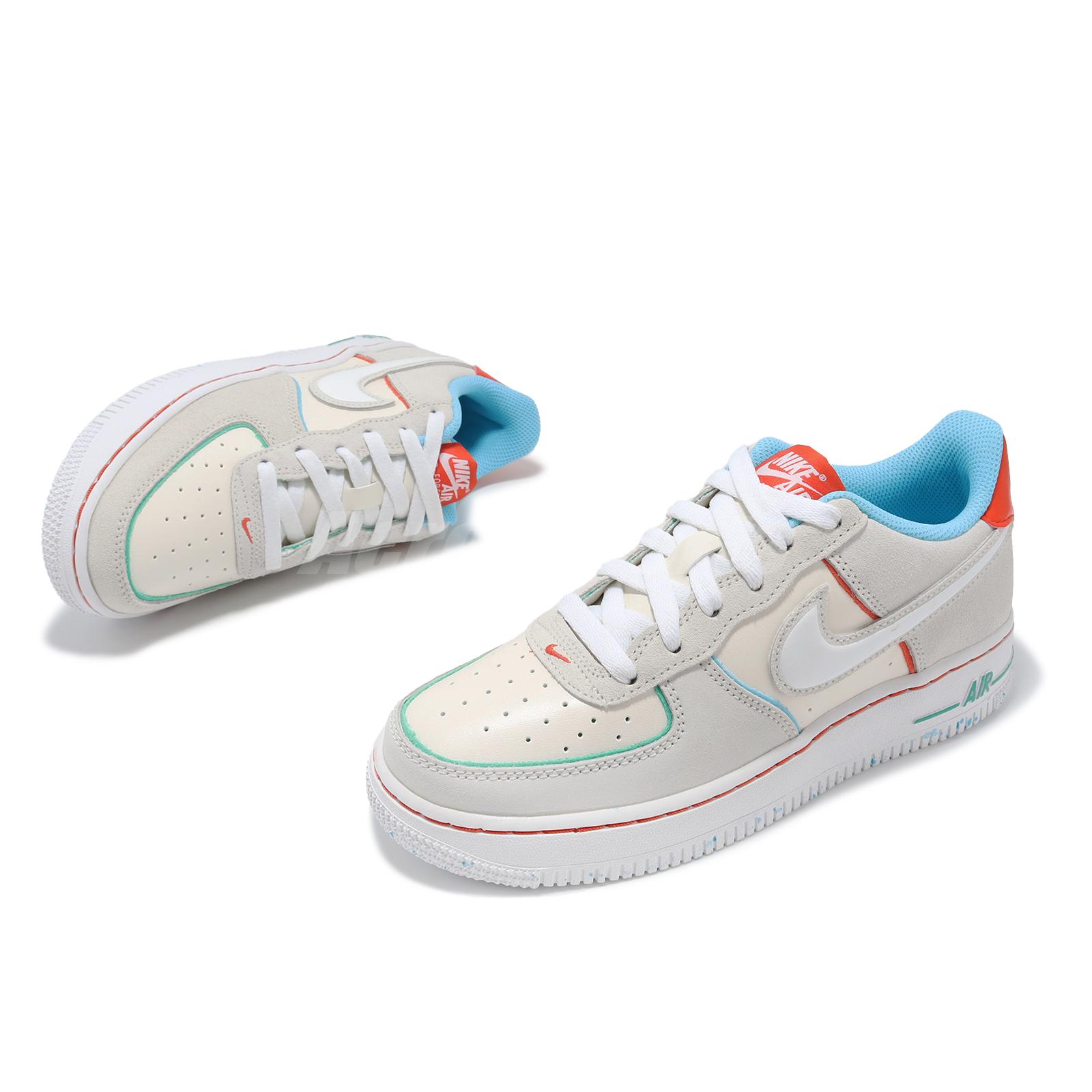 Nike Air Force 1 LV8 2 BG AF1 Holiday Cookies Kids Youth Casual