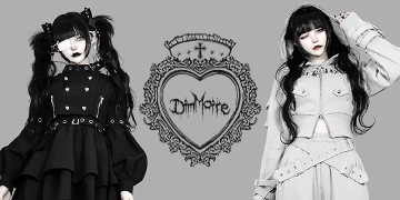 DimMoire ディムモアール 十字の誓いニーハイウォーマー Gray DimMoire