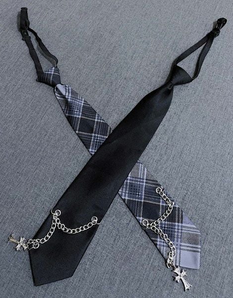 DimMoire【ディムモアール】十字の誓いニーハイウォーマー/Black