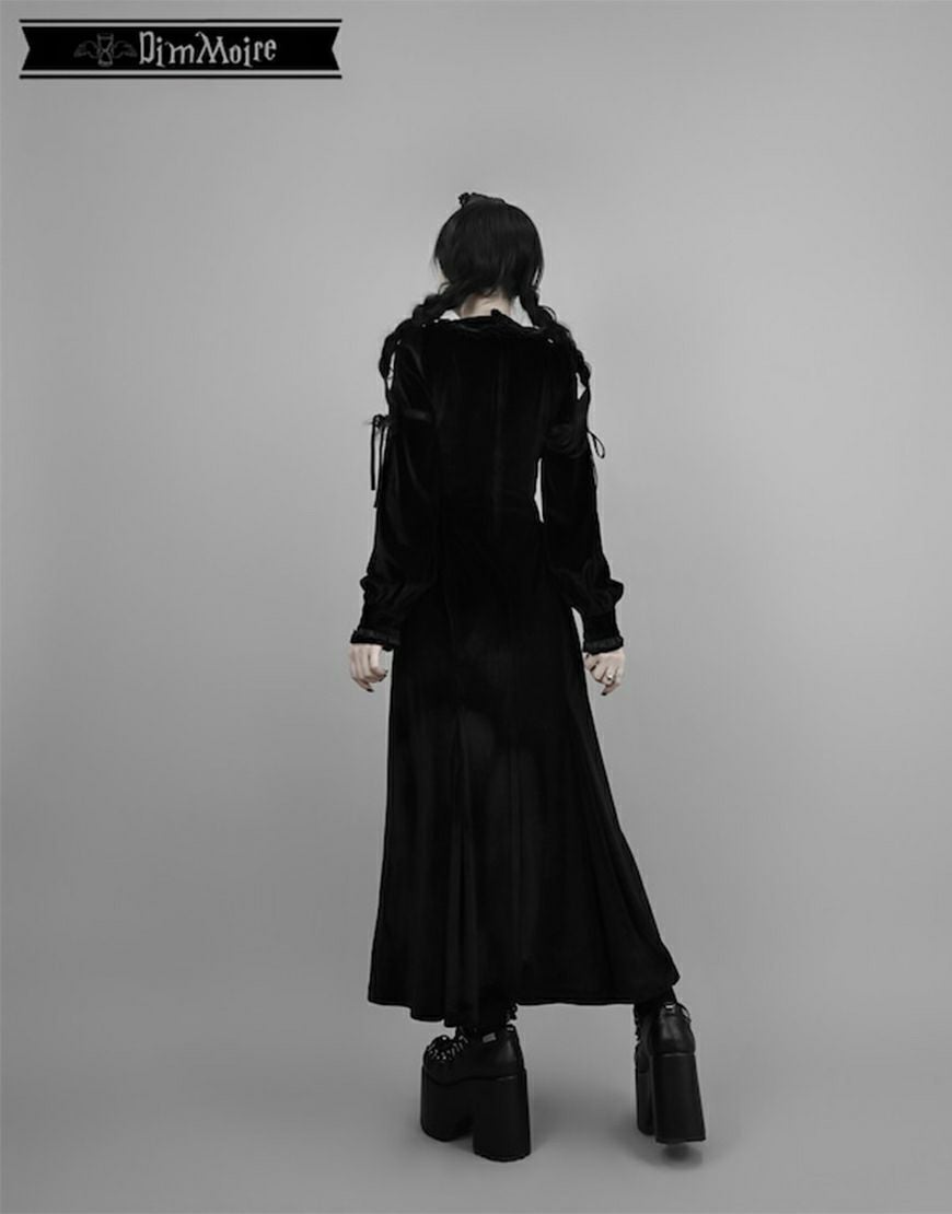 DimMoire【ディムモアール】ベロアワンピース/Black