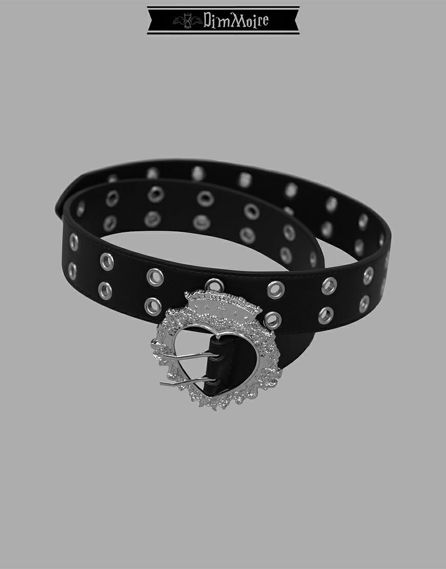 DimMoire【ディムモアール】HeartCoreダブルハトメベルト/全1色