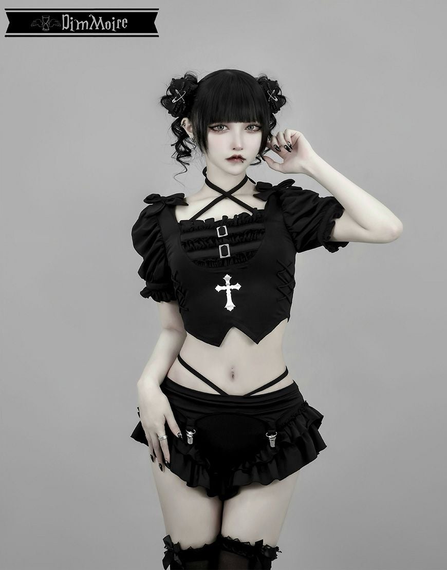 DimMoire【ディムモアール】融ける夢の約束スイムウェア/Black