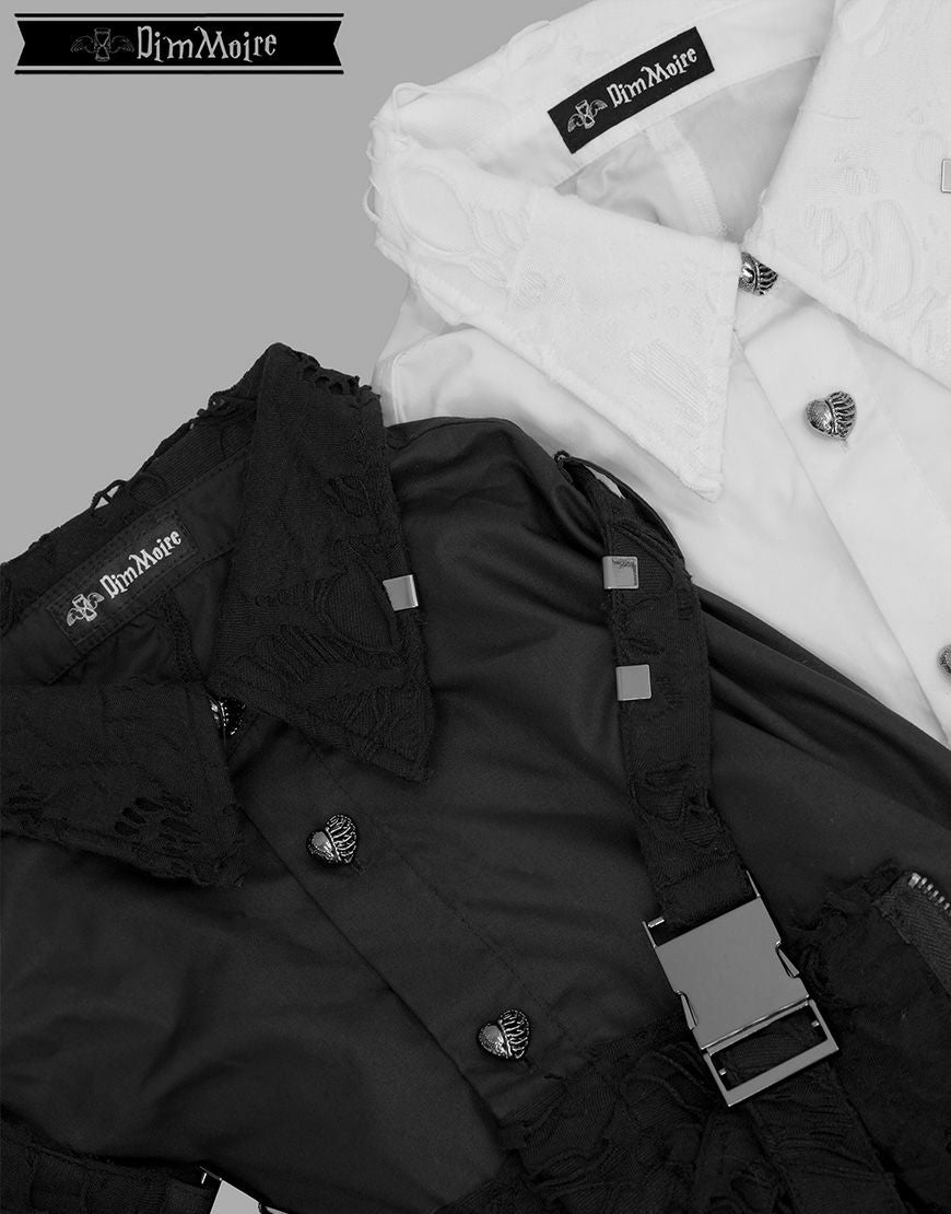 DimMoire【ディムモアール】監禁ハーネスシャツ/Black