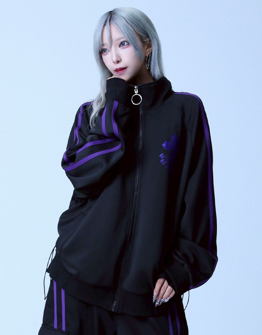 REFLEM【レフレム】ベロア刺繍スカジャン/全2色