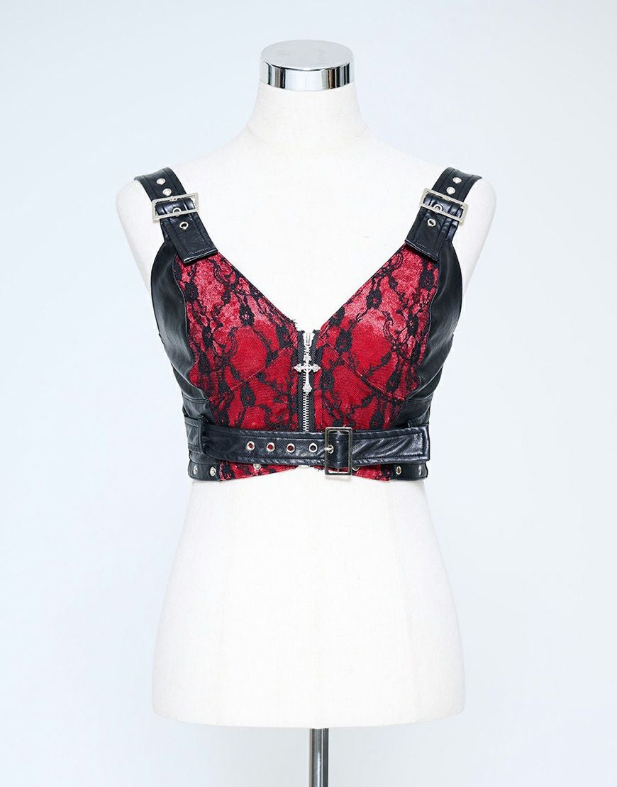 Grrr the Lipper【ガルルザリッパー】昏睡レザービスチェ/全2色