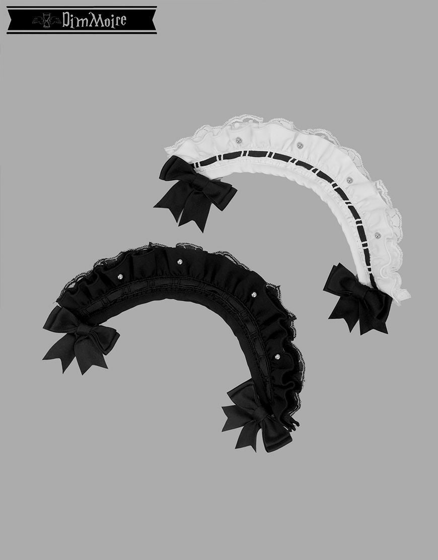 DimMoire【ディムモアール】メイドヘアアクセサリー/Black