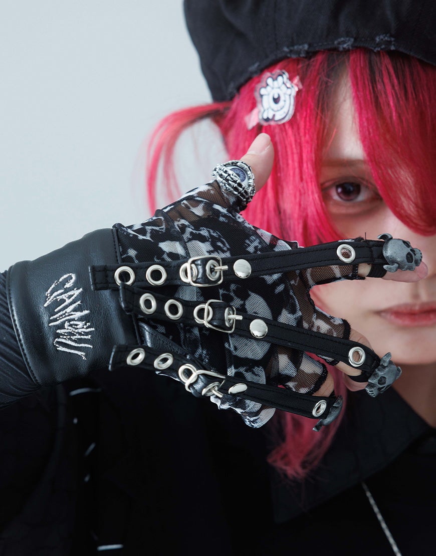 DimMoire【ディムモアール】十字の誓いニーハイウォーマー/Black