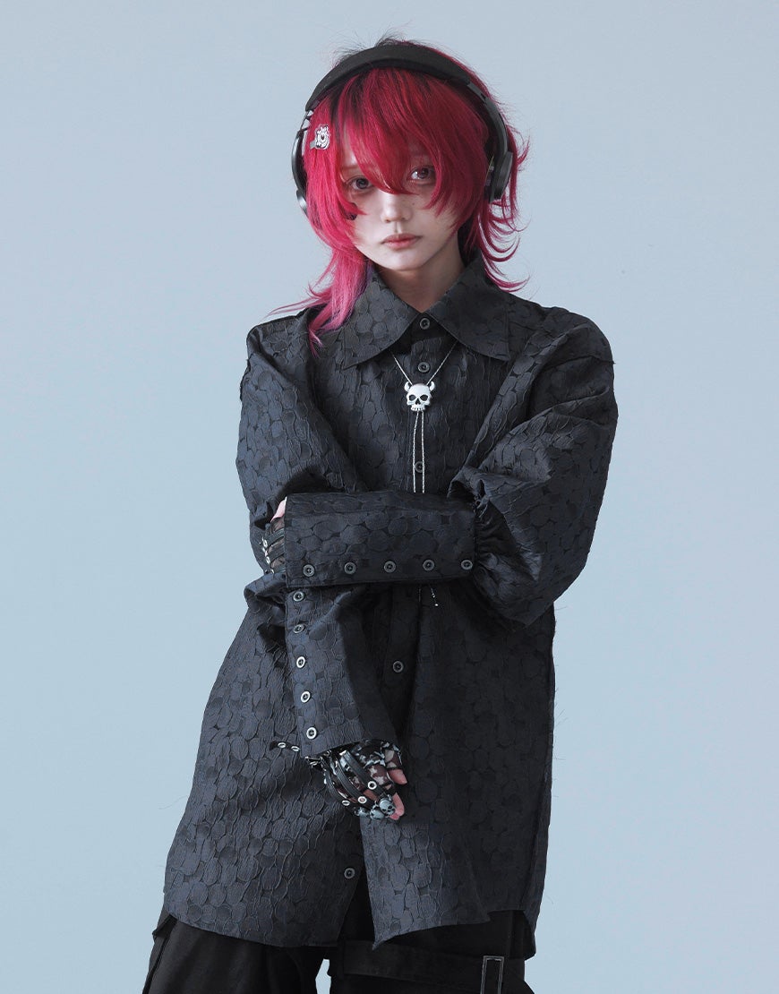 DimMoire【ディムモアール】監禁ハーネスシャツ/Black