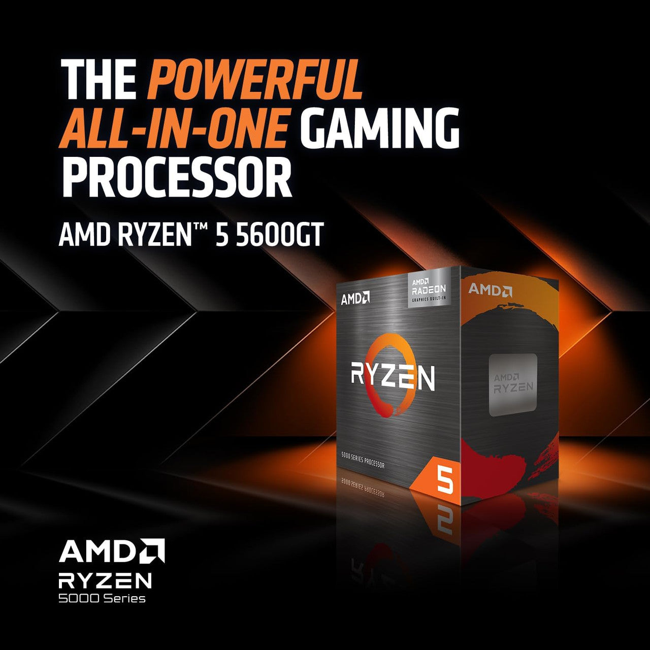 AMD Ryzen 5 5600GT Desktop CPU - 6-Core 3.6GHz AM4 Processor with