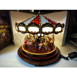 Mr.Christmas デラックス メリーゴーランド オルゴール Christmas