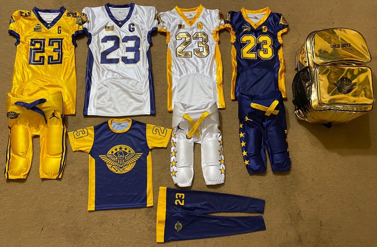 Integrated/Padded Uniform Tackle Twill Football Uniform