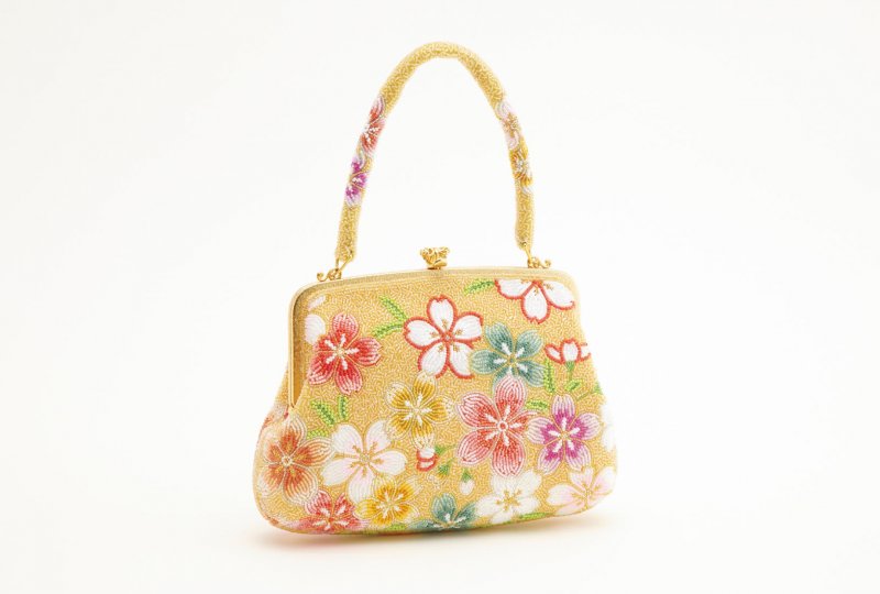 ビーズ刺繍のハンドバッグ 柏ビーズ 千葉県柏市 伝えていきたい日本の