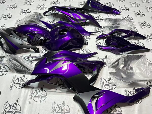 Pearl Purple and Matte Black - 2024 To 2026 ZX-6R | ABS Fairings