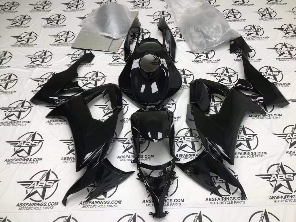 All Gloss Black - 2008 to 2010 ZX10R | ABS Fairings