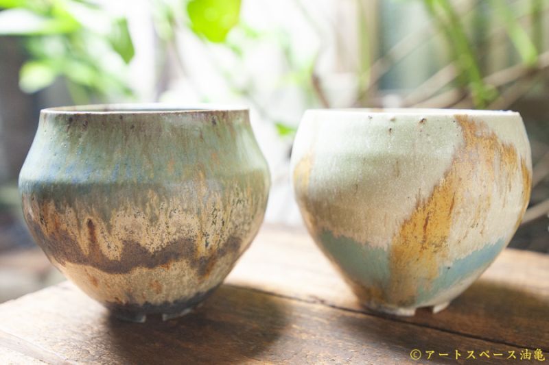 あよお 金澤尚宜 植木鉢 大地／貝と海 －作家もの陶器・うつわ・アート