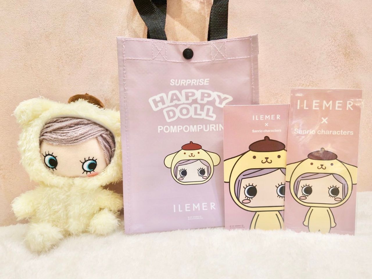 本日発売】サンリオキャラクターズコラボ限定ハッピードール・ポムポム