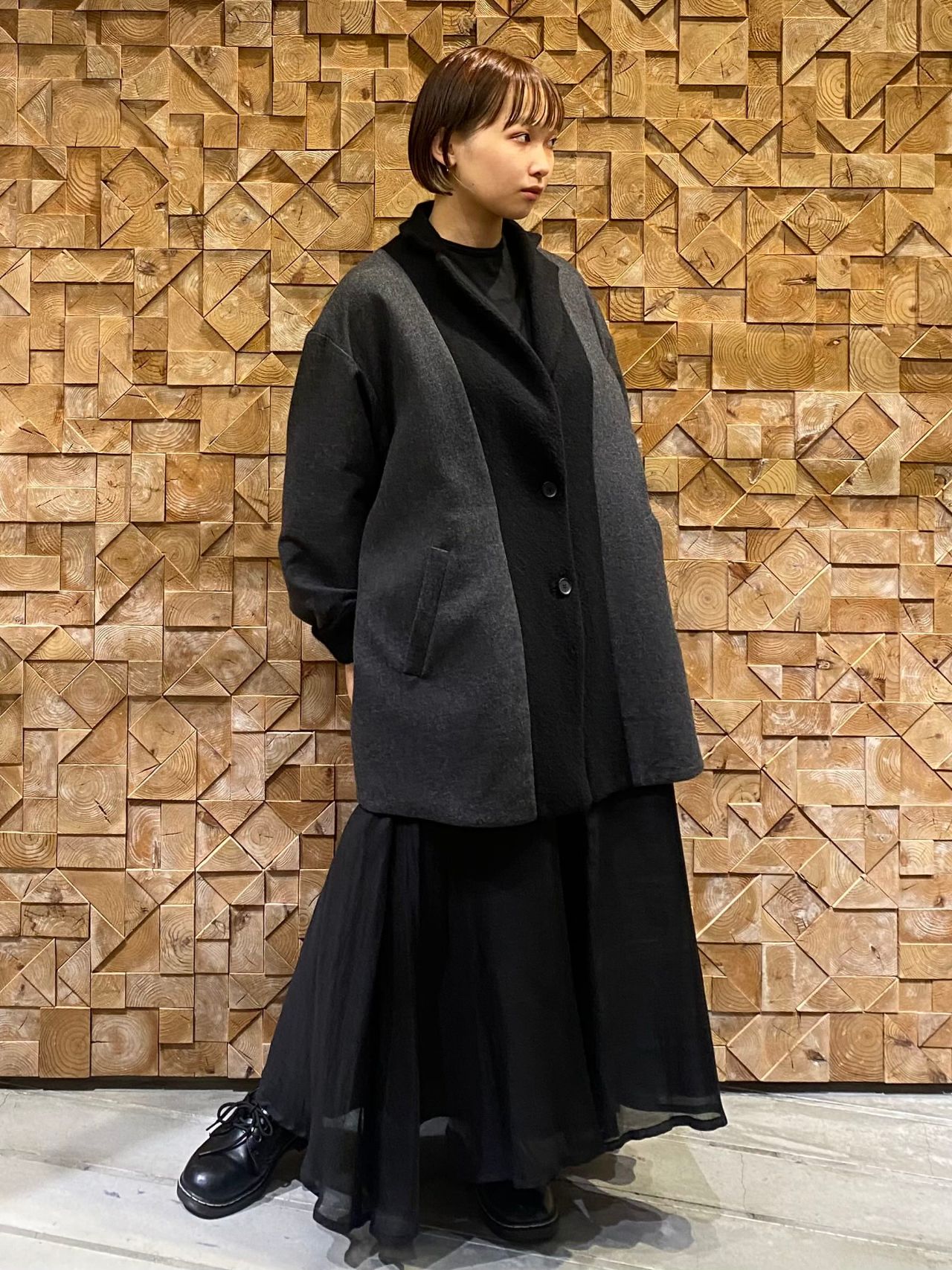 先行受注会】カシミヤリバーシブルコート | 東京ミッドタウン店 | pas