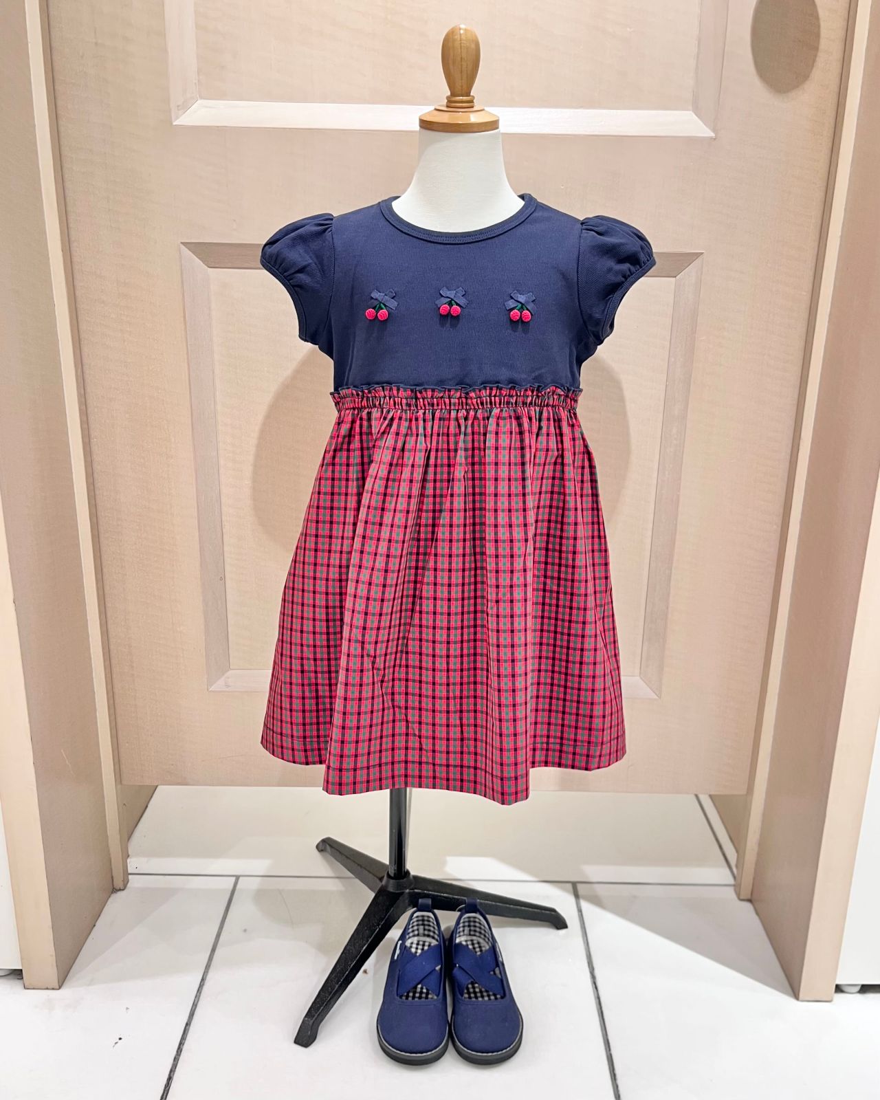 familiar familiar 90 スカート リバーシブルフリルスカート 90センチ