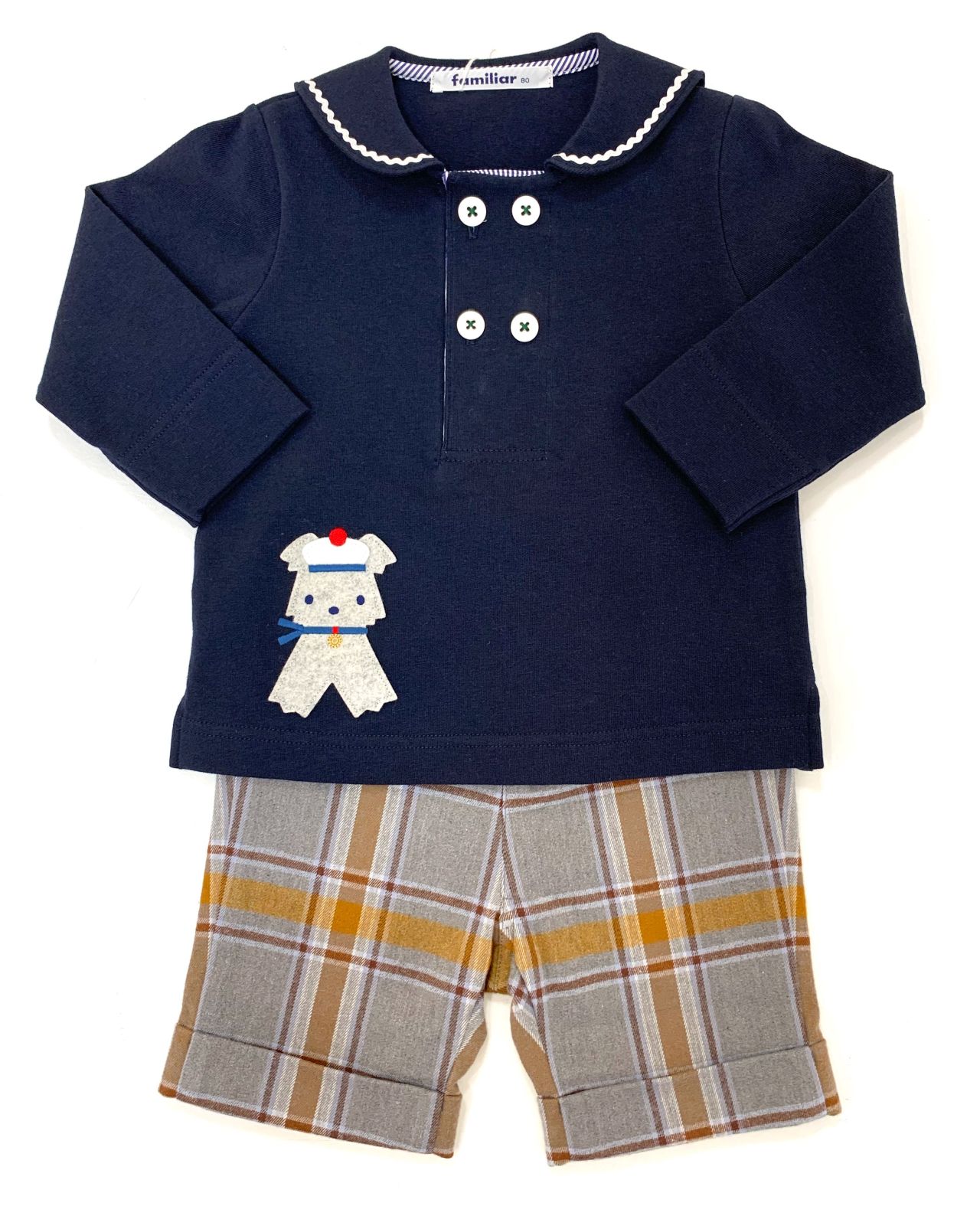 ☆新作入荷☆ファミリアチェックがポイントのコーディネート