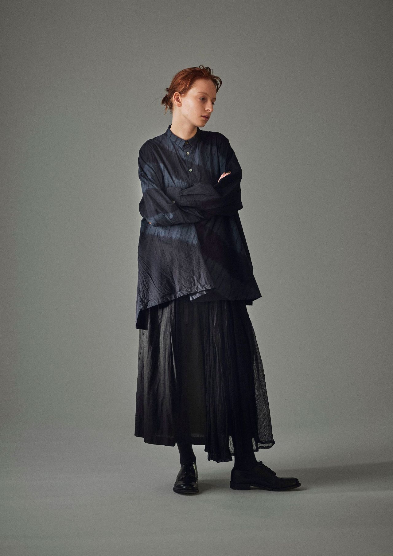 有松絞り》竜巻流水絞りブラウス | pas de calais Online | pas de